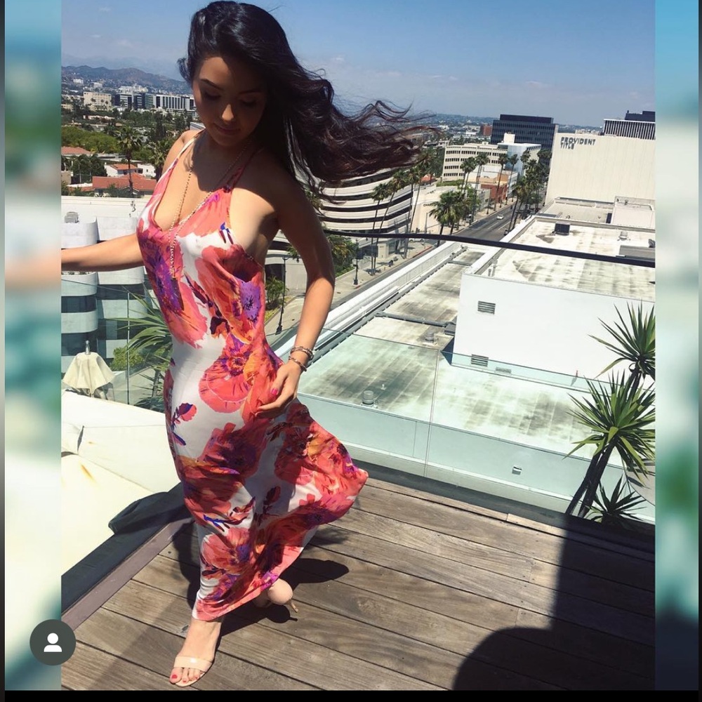 Yumi Kim Floral Print Maxi Dress